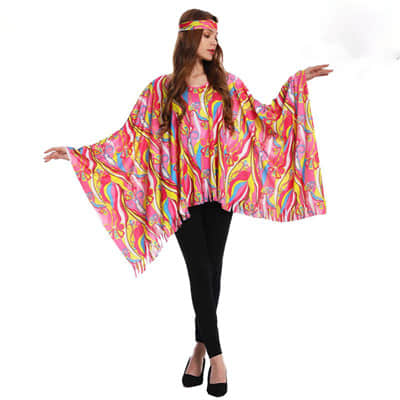 Vintage Hippie Poncho