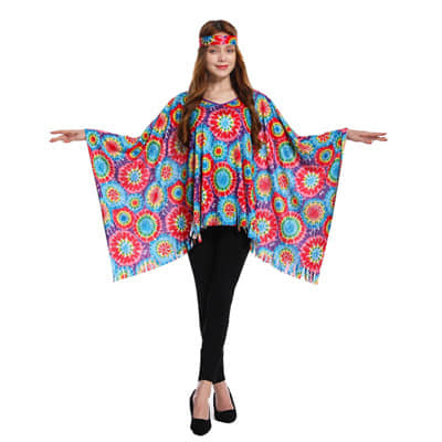 Vintage Hippie Poncho