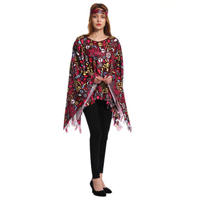 Vintage Hippie Poncho