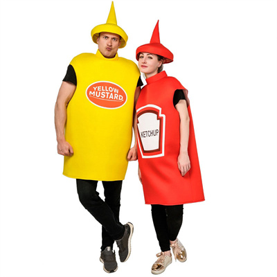 Funny Mustard Ketchup Costumes