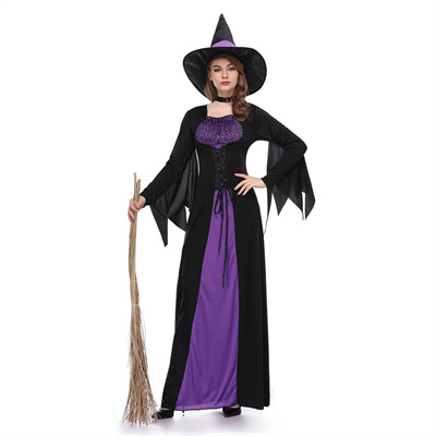 The Purple and Black Witch