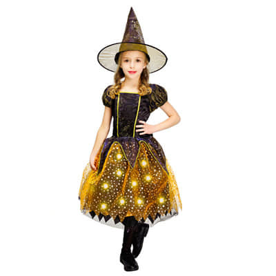 Halloween Kids Glow Witch