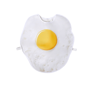 Funny poached egg