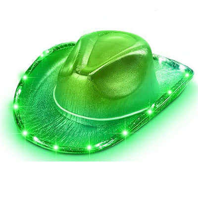 Colorful cap with light
