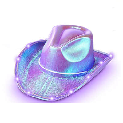 Colorful cap with light